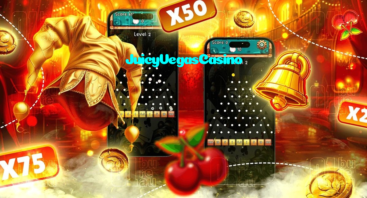 JuicyVegasCasino casino presented on mobile device in Pakistan with slots and live games